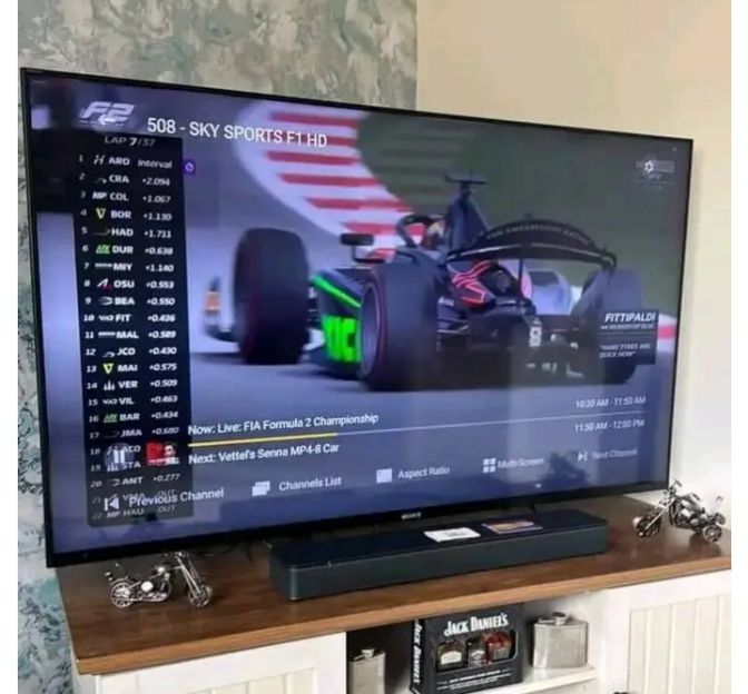 IPTV viewing setup photo supplied for the project 4